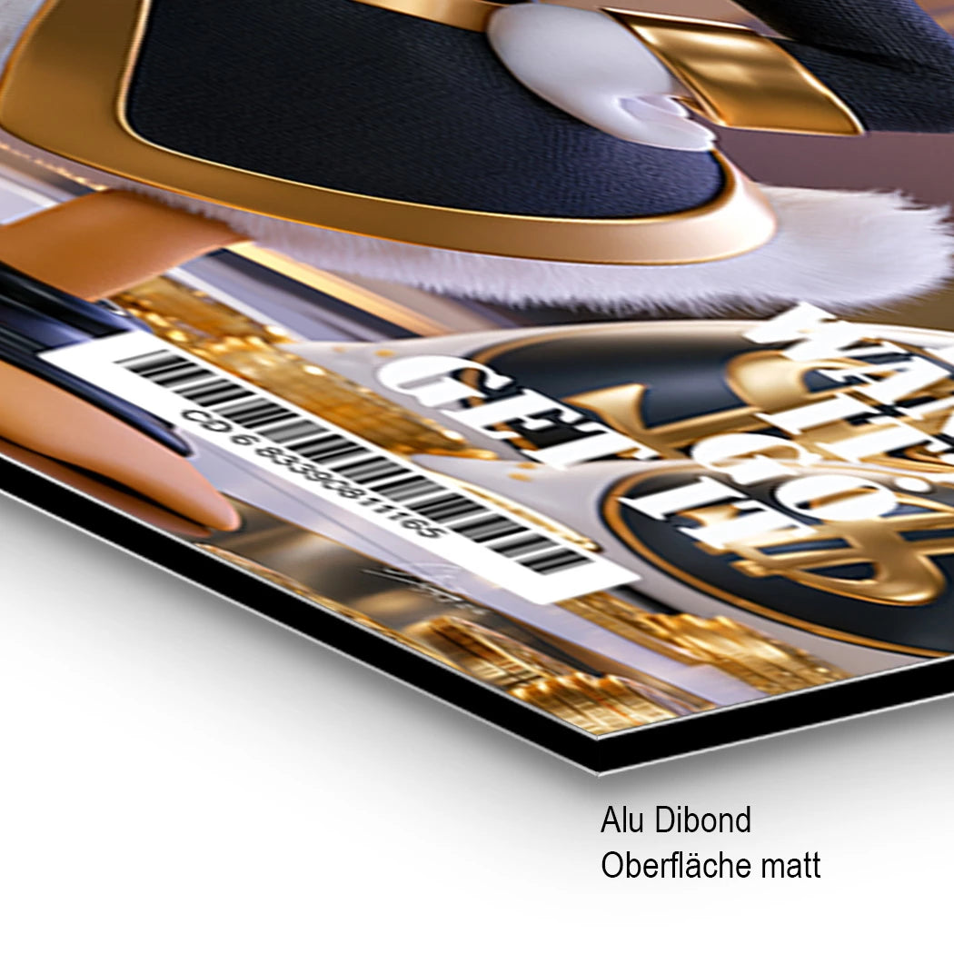 Forbes Dagobert Time Alu Dibond Wandbild