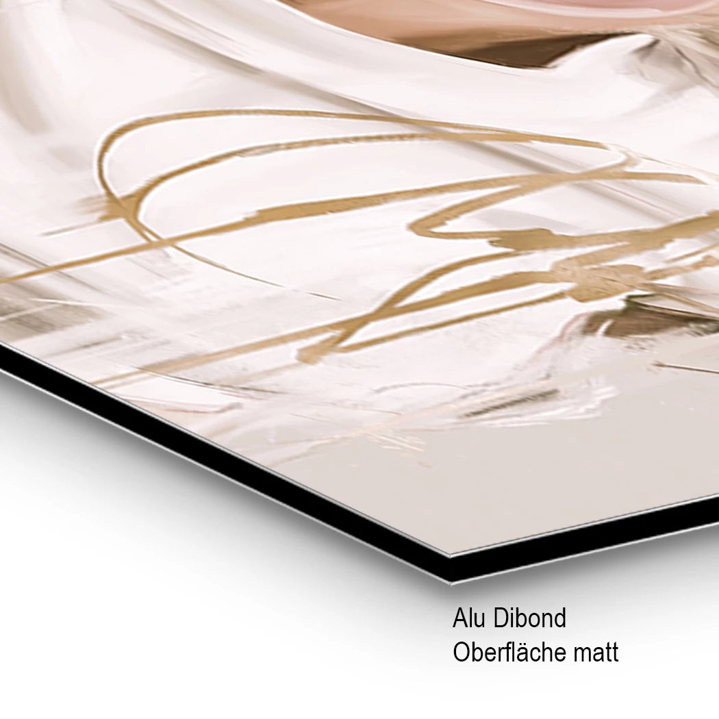 Marilyn Bubble Art Alu Dibond Wandbild