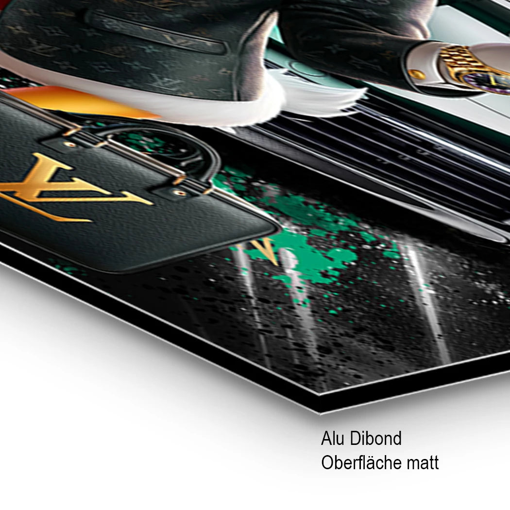 Porsche Dagobert Alu Dibond Wandbild