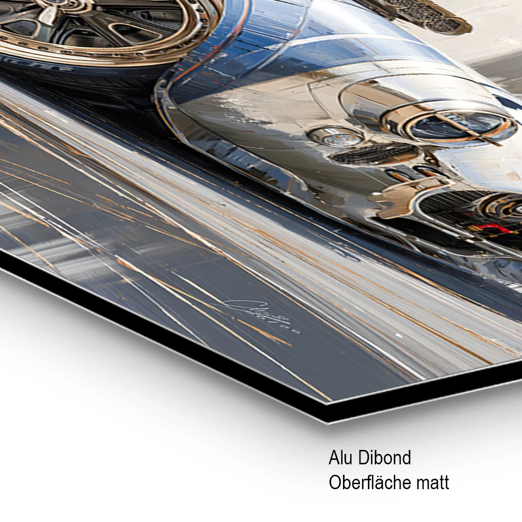 AC Cobra Velocity Alu Dibond Wandbild