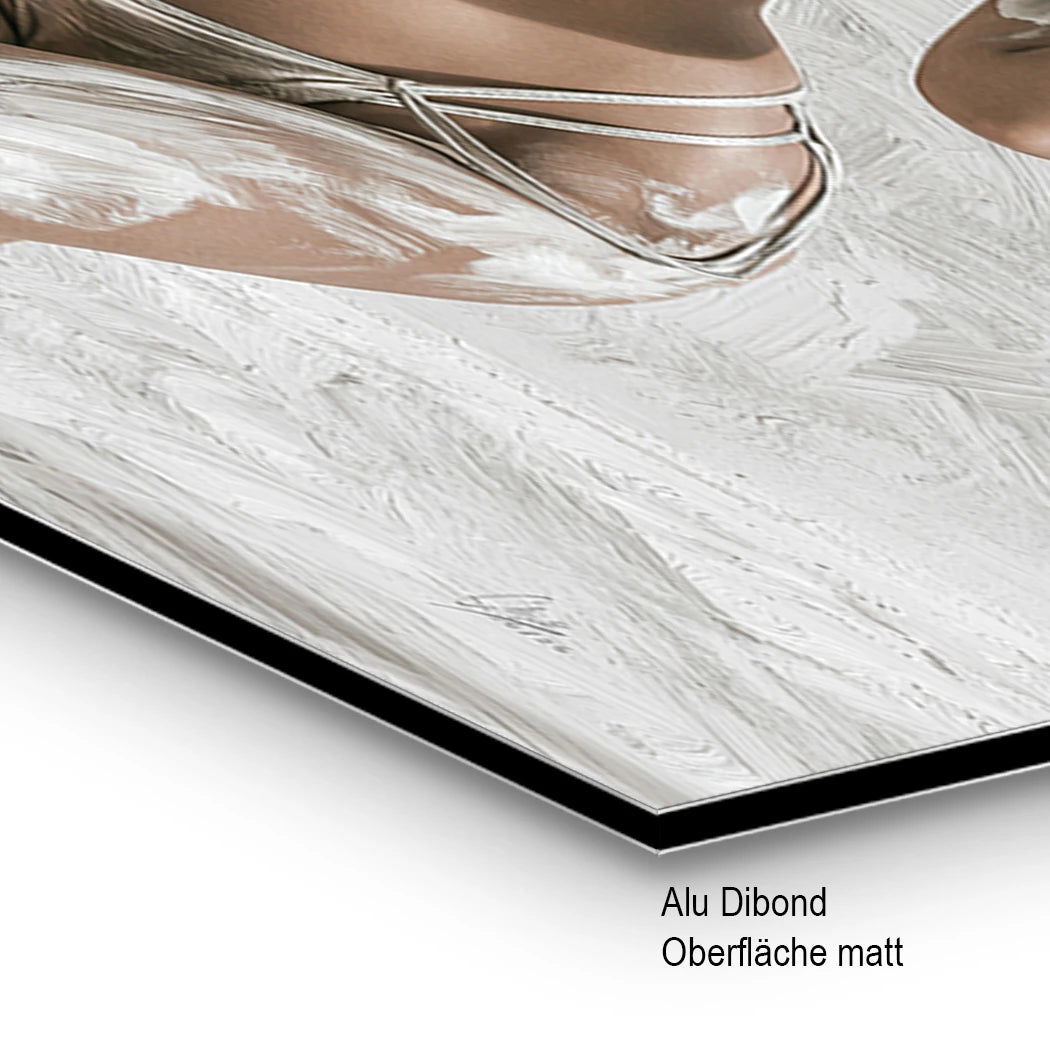 Stormtrooper Blanc Alu Dibond Wandbild