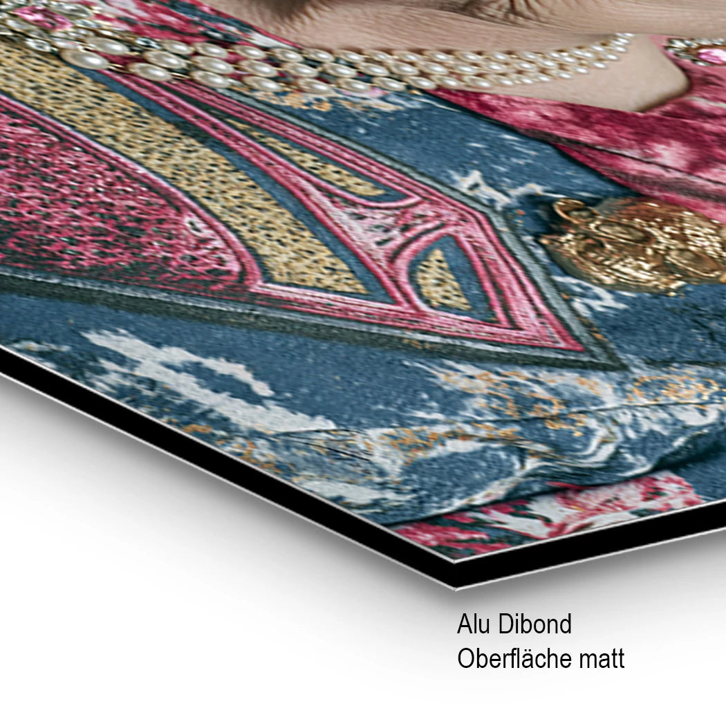 Queen Royale Alu Dibond Wandbild