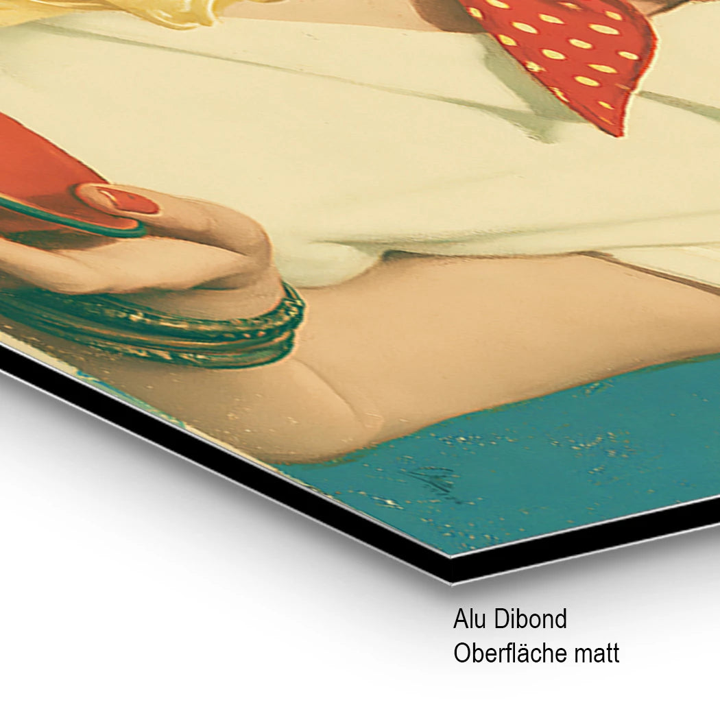 Marilyn Monroe Dolce Alu Dibond Wandbild