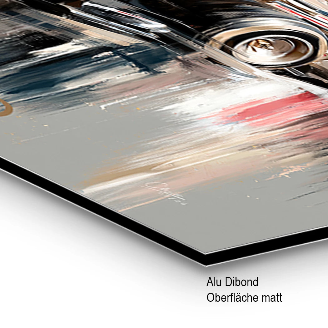 Monaco Formula Alu Dibond Wandbild