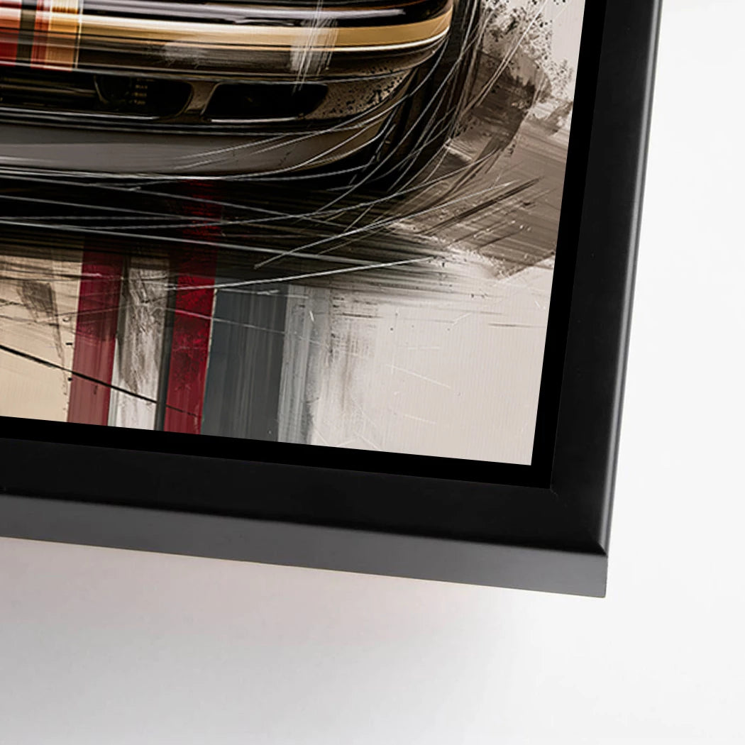 Porsche 911 Noble Alu Dibond Wandbild