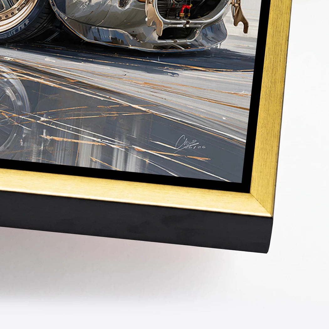AC Cobra Velocity Alu Dibond Wandbild