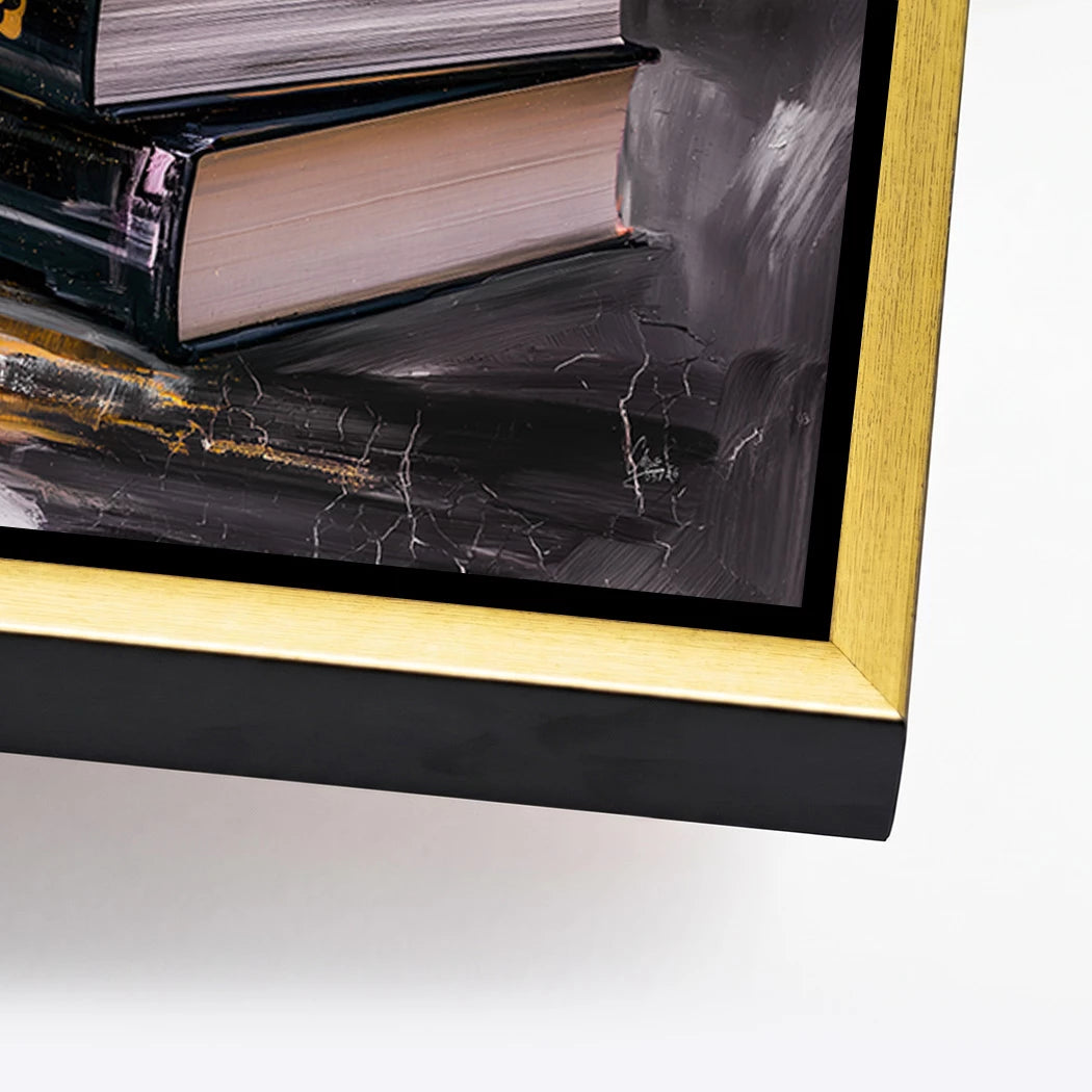 Fashion Bücher Alu Dibond Wandbild