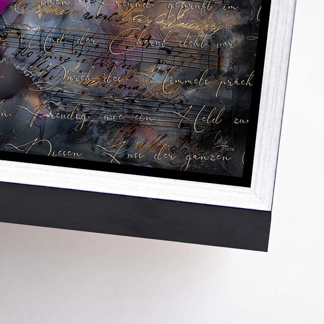 Beethoven Sinfonie Alu Dibond Wandbild