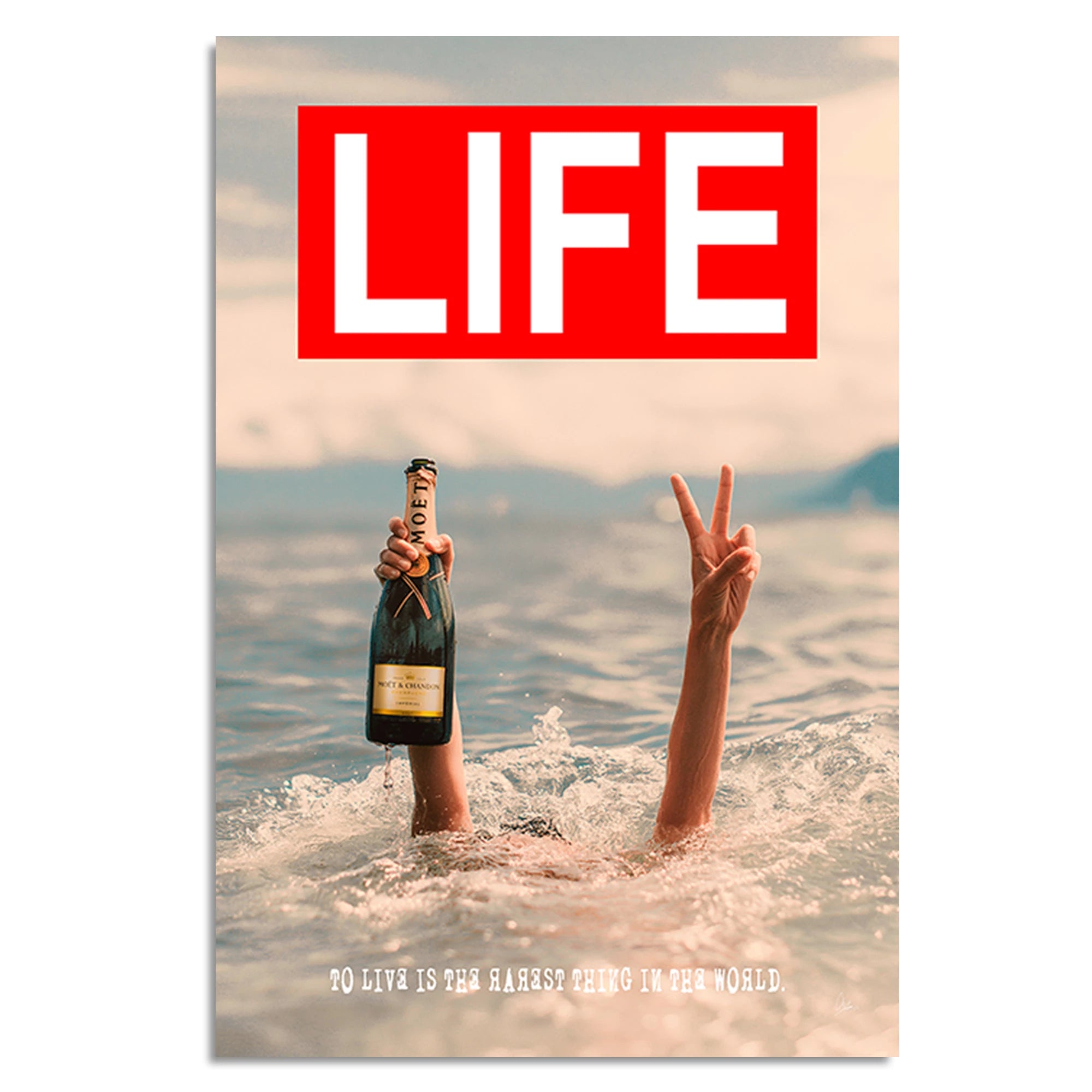Life Moment Alu Dibond Wandbild