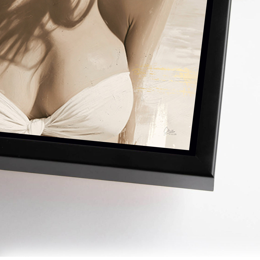 Marilyn Monroe Summer Smile Alu Dibond Wandbild