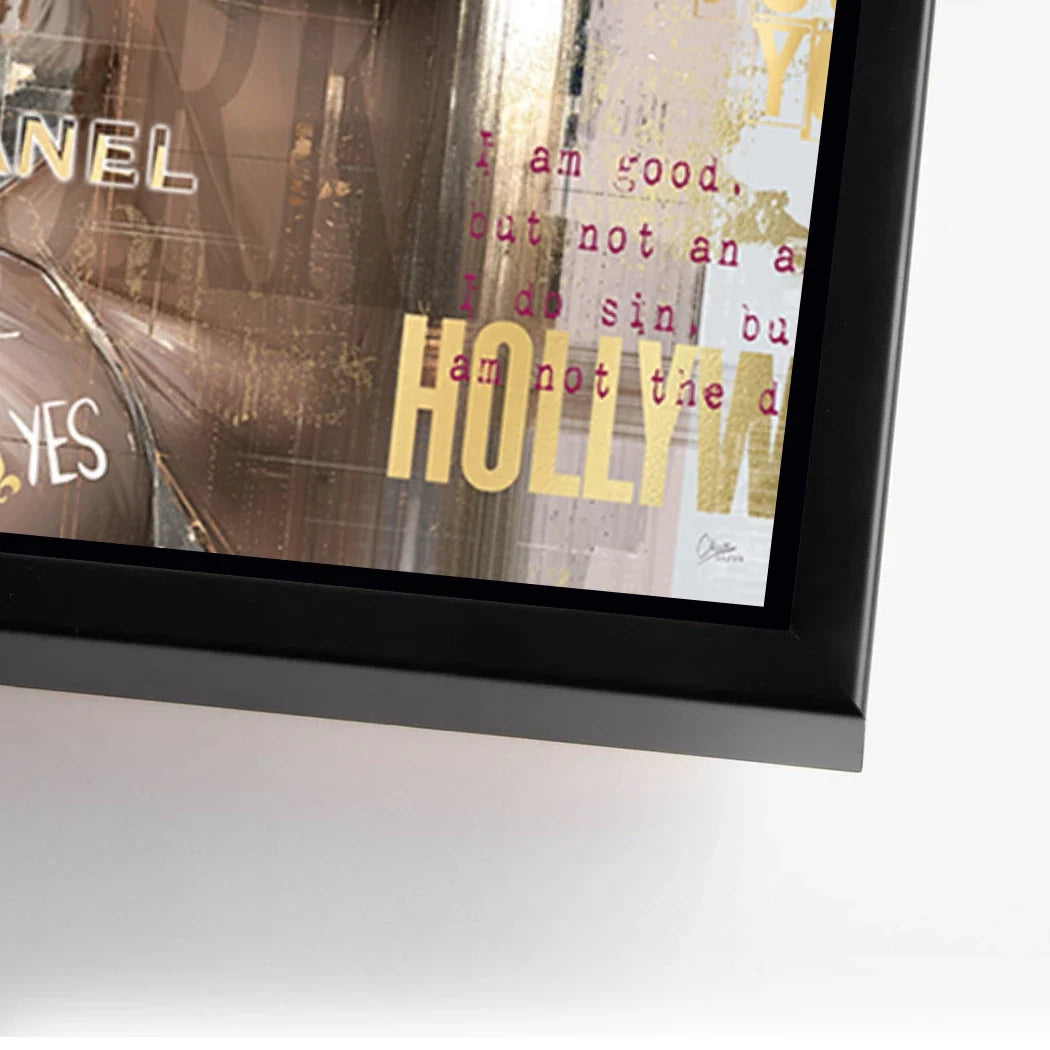 Marilyn Monroe Cover Alu Dibond Wandbild