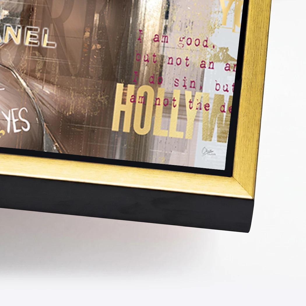 Marilyn Monroe La Belle Alu Dibond Wandbild