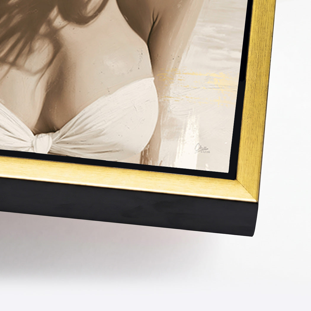 Marilyn Monroe Summer Smile Alu Dibond Wandbild