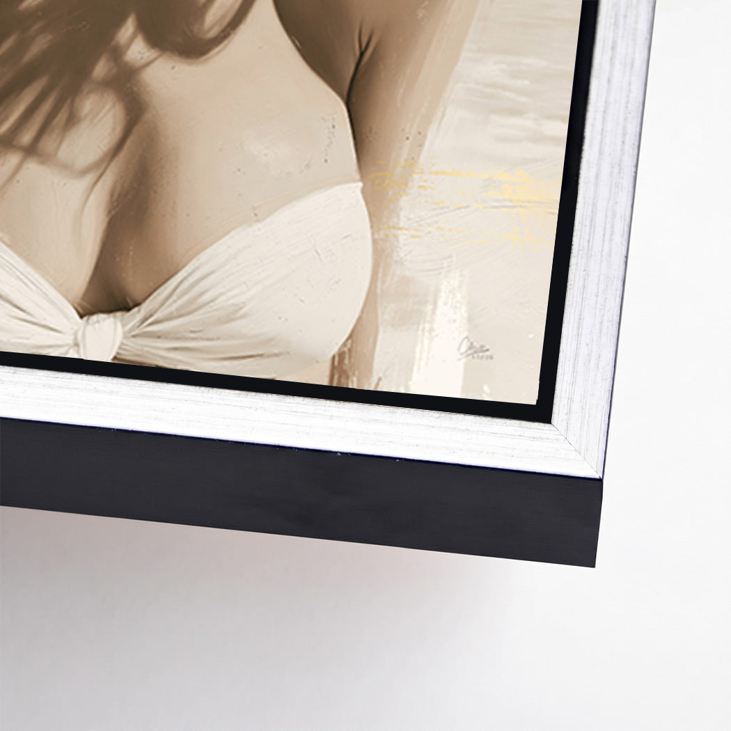 Marilyn Monroe Summer Smile Alu Dibond Wandbild