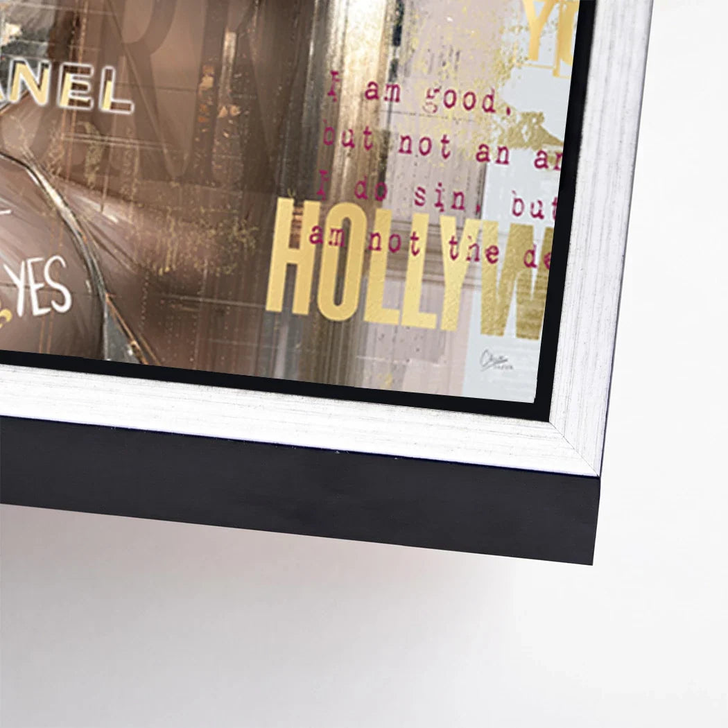 Marilyn Monroe Cover Alu Dibond Wandbild
