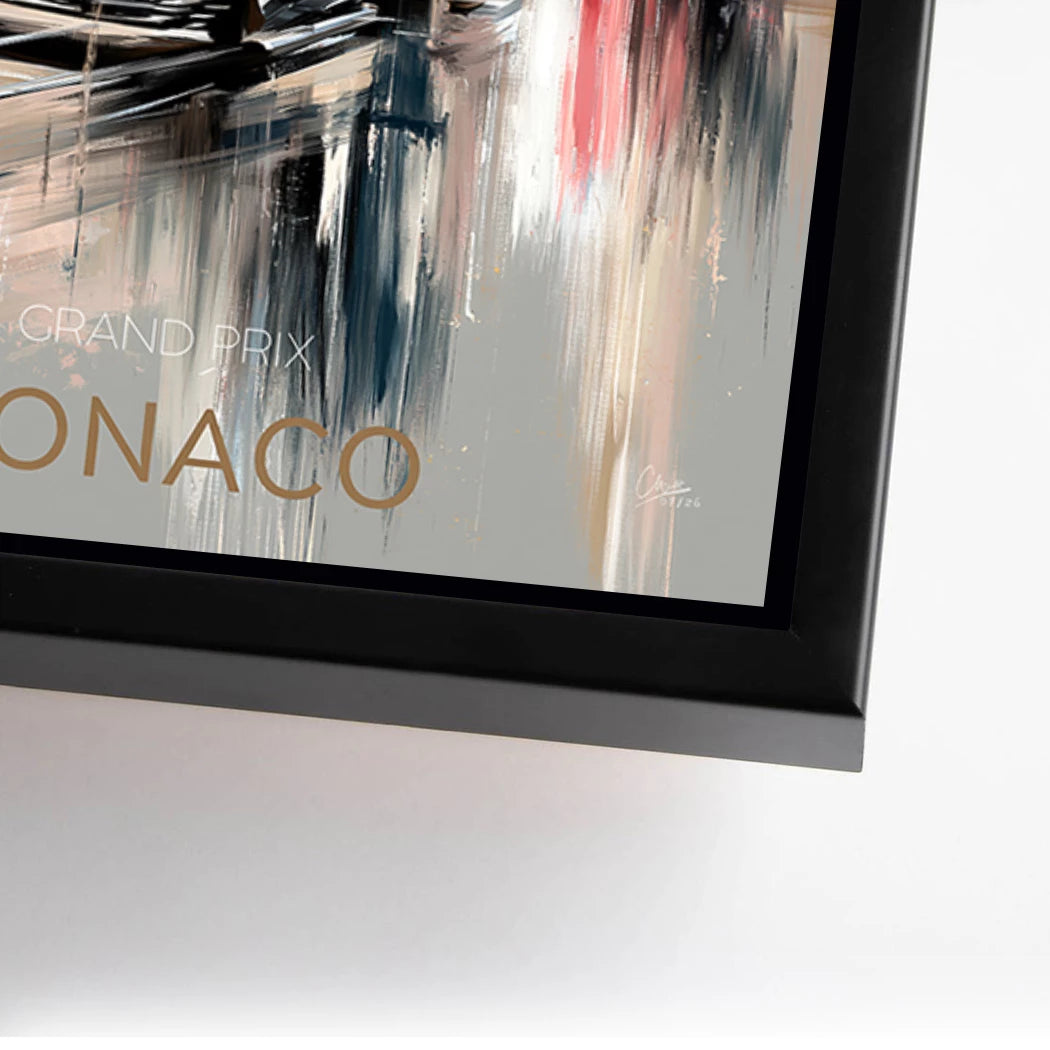 Monaco Formula Alu Dibond Wandbild