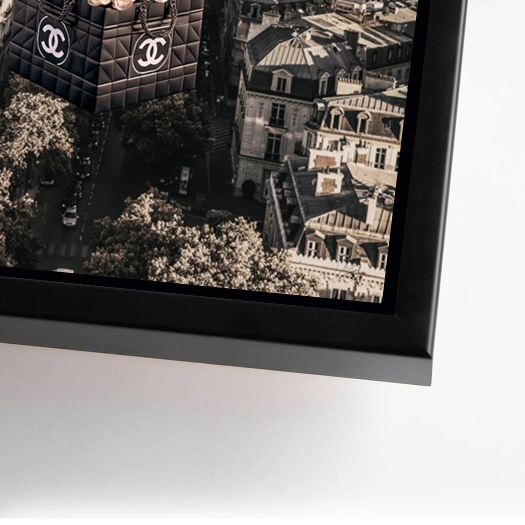 Chanel Ballons Alu Dibond Wandbild