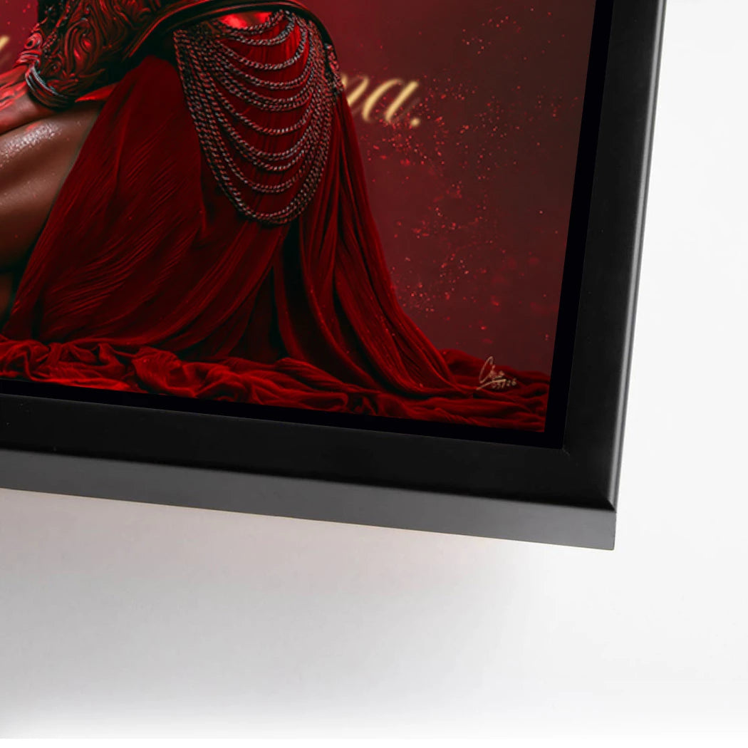 Rote Legionärin Alu Dibond Wandbild