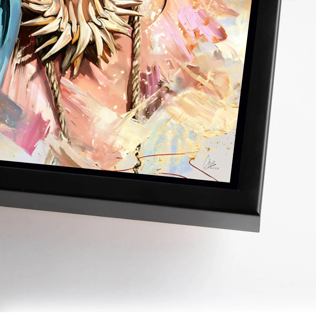 Frida Beach Alu Dibond Wandbild