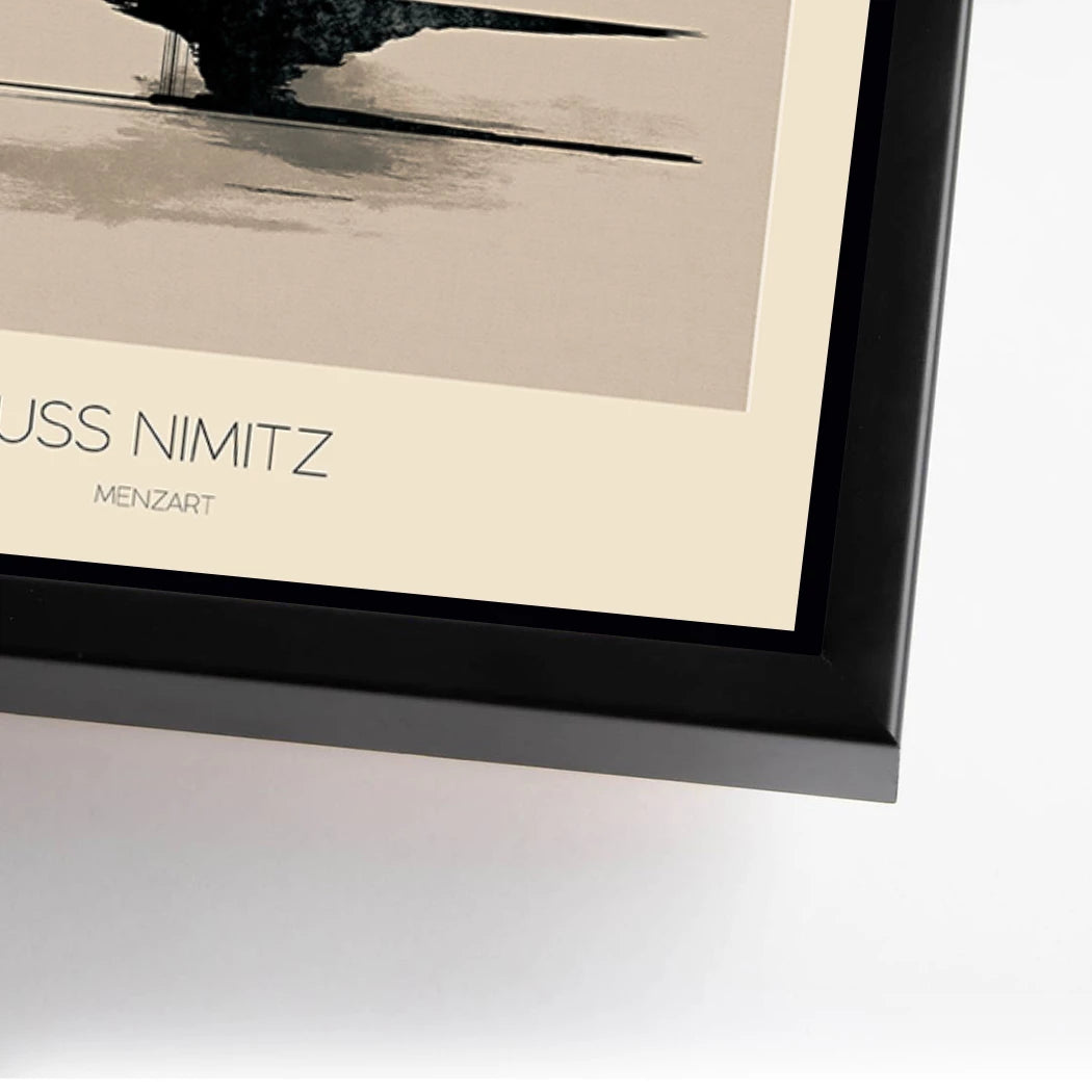 USS Nimitz Alu Dibond Wandbild