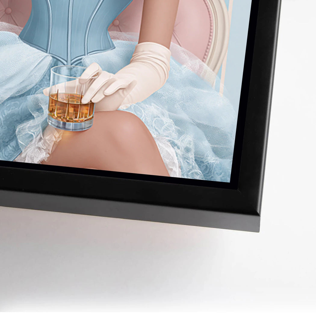 Cinderella Coffee Alu Dibond Wandbild