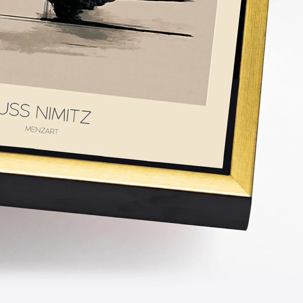 USS Nimitz Alu Dibond Wandbild