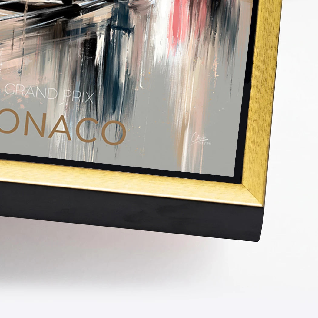 Monaco Formula Alu Dibond Wandbild