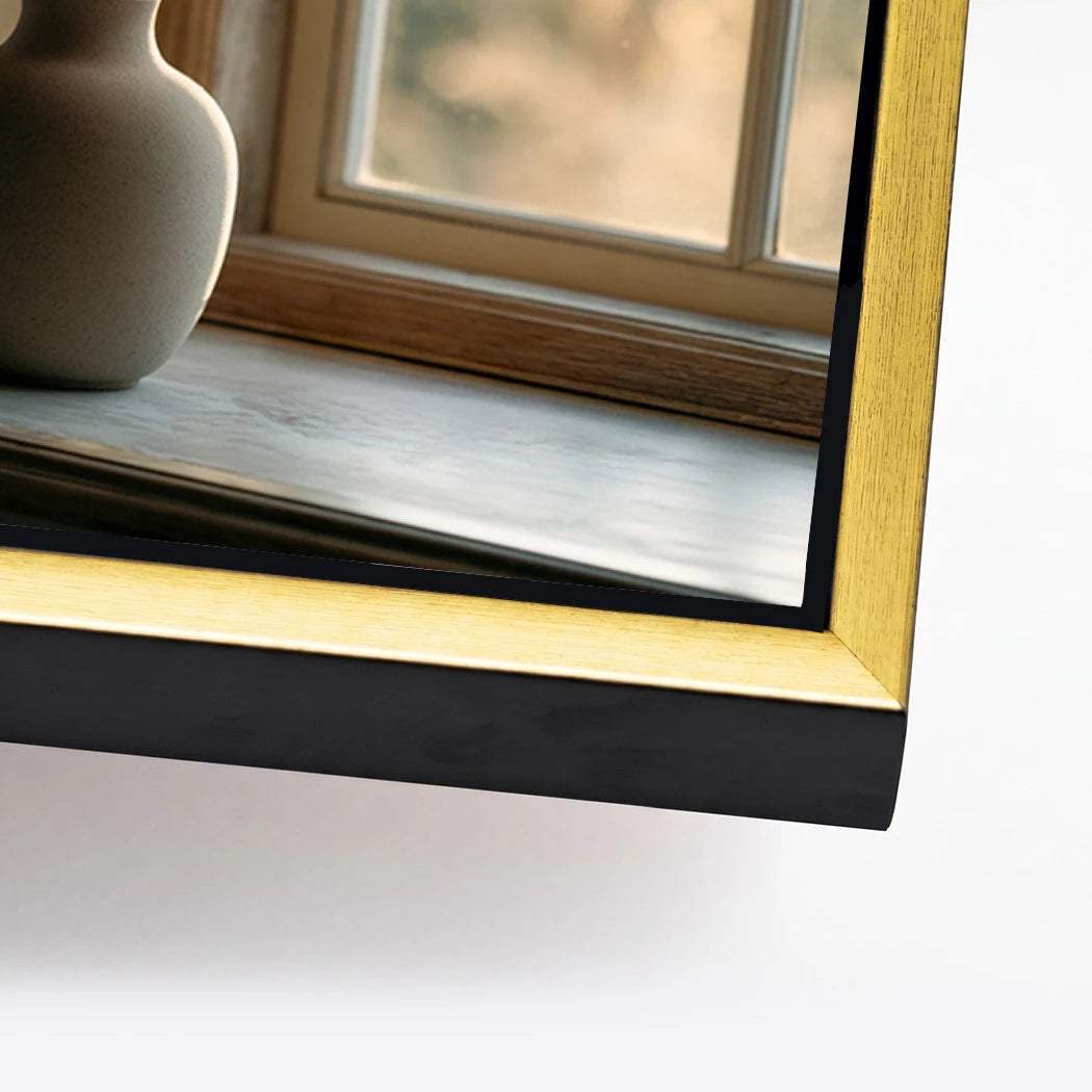 Pampas Fensterlicht Alu Dibond Wandbild