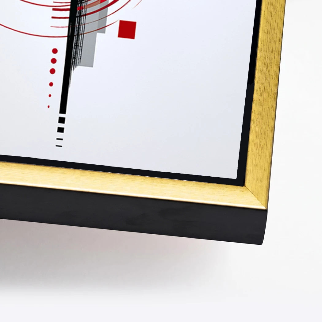 Zen Geometrie Alu Dibond Wandbild