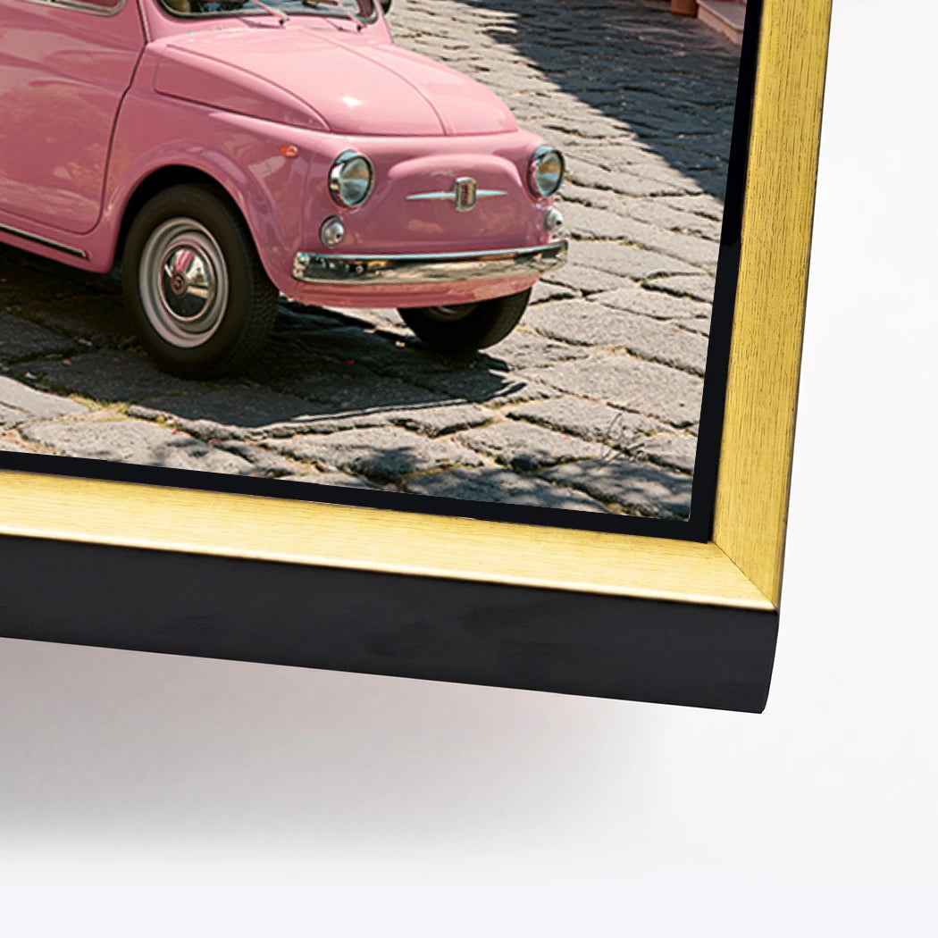 Rosa Cinquecento Leinwand Bild