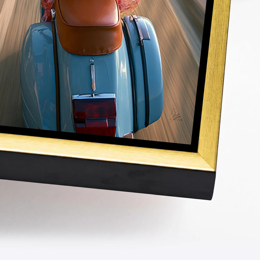 Vespa Summerglam Alu Dibond Wandbild