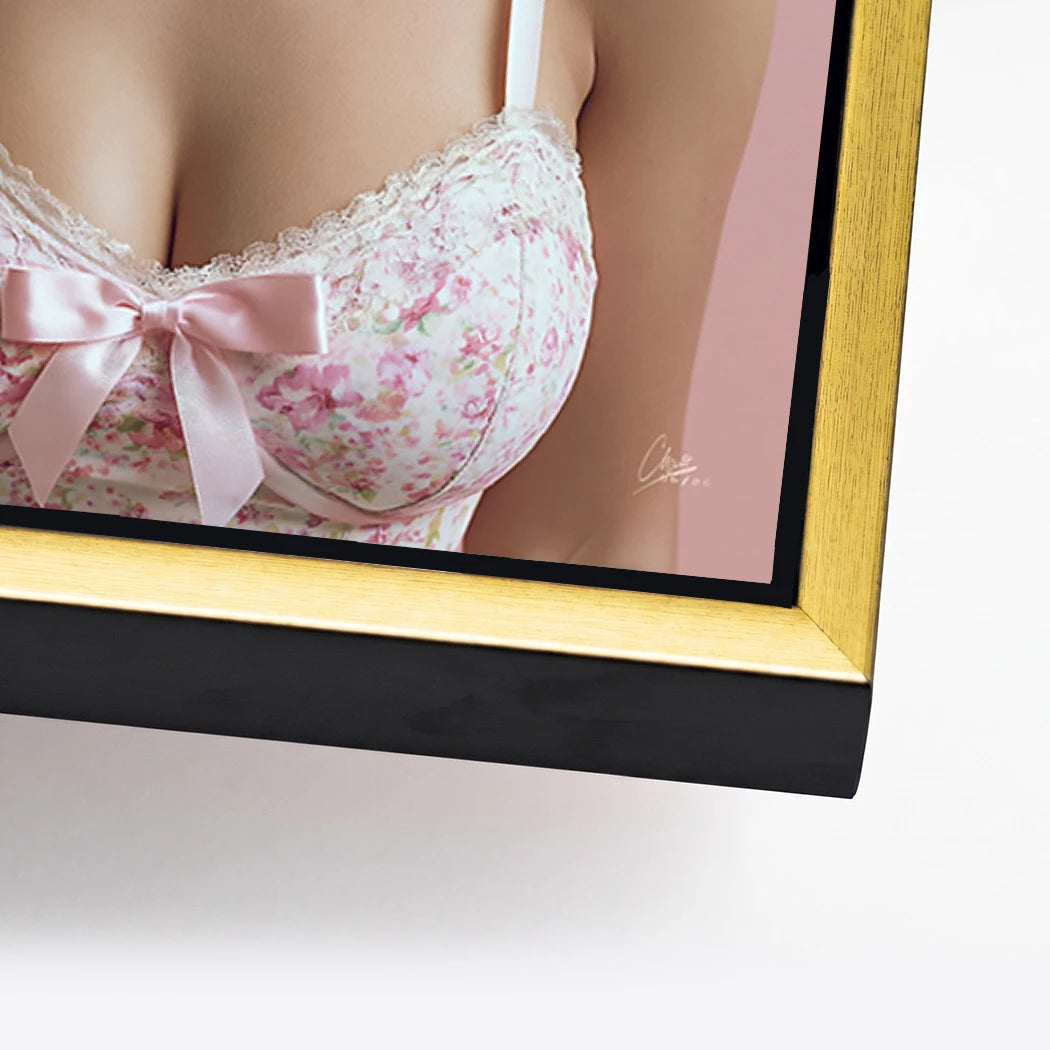 Marilyn Bubblegum Alu Dibond Wandbild