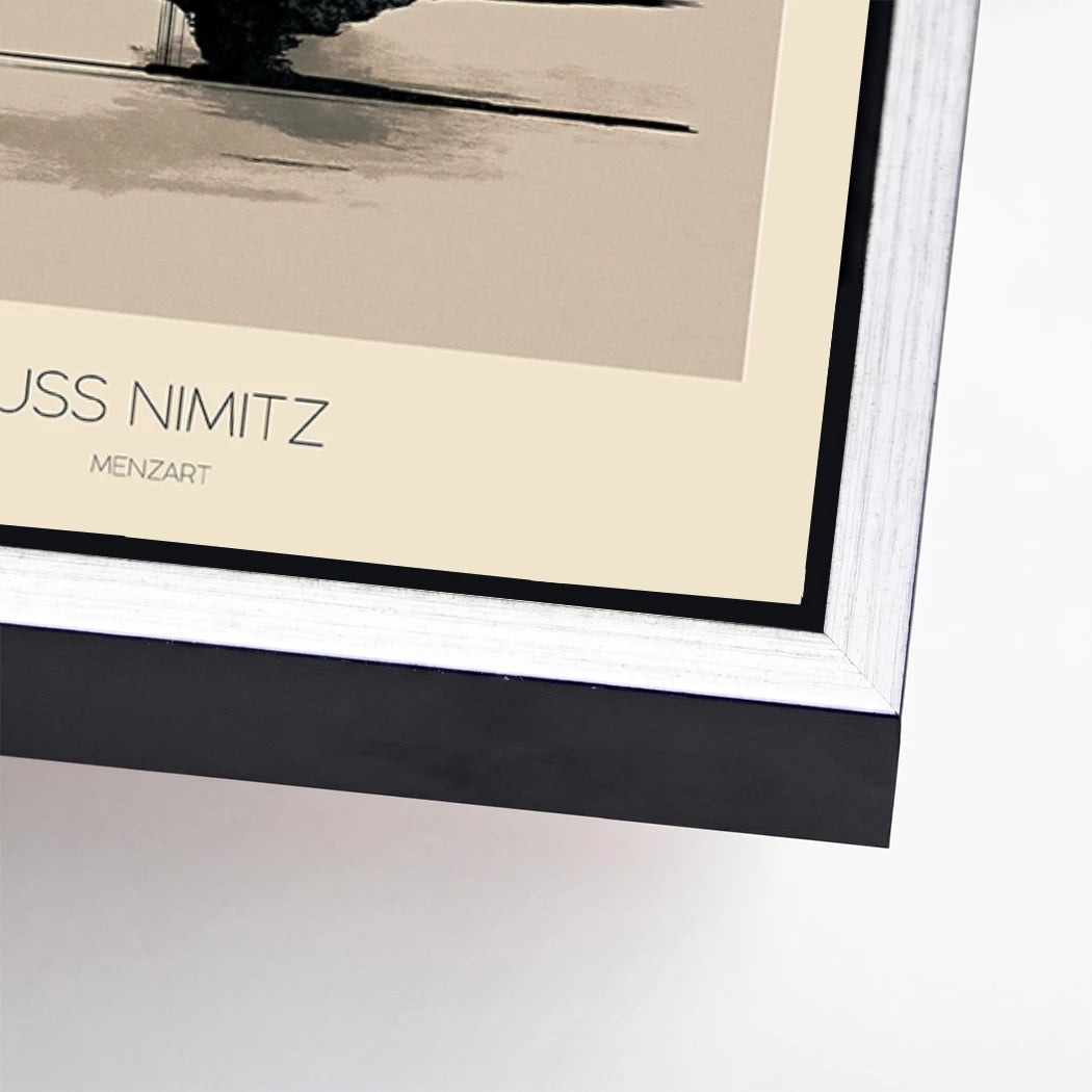 USS Nimitz Alu Dibond Wandbild