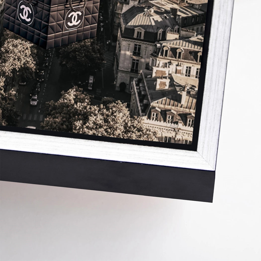 Chanel Ballons Alu Dibond Wandbild