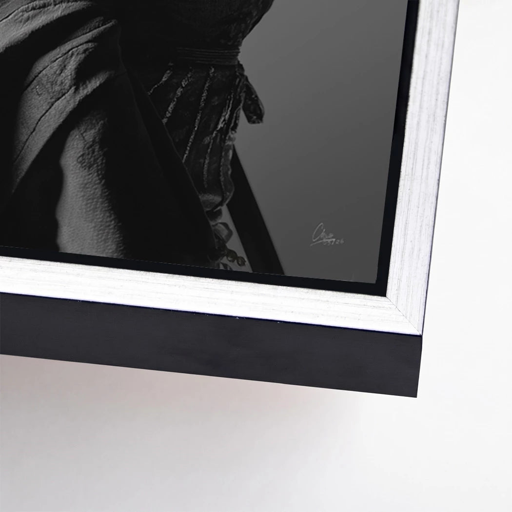 Samurai Diva Alu Dibond Wandbild