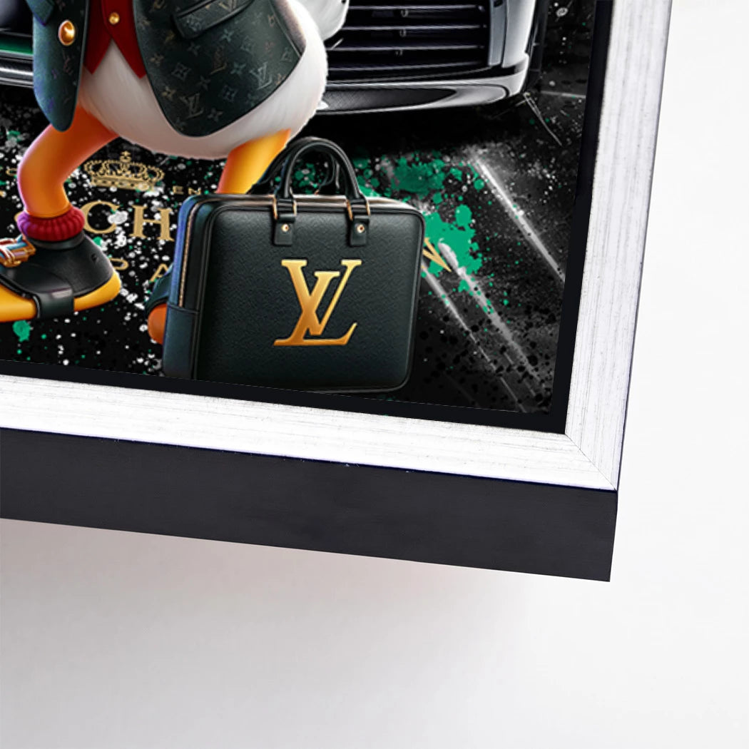 Porsche Dagobert Alu Dibond Wandbild