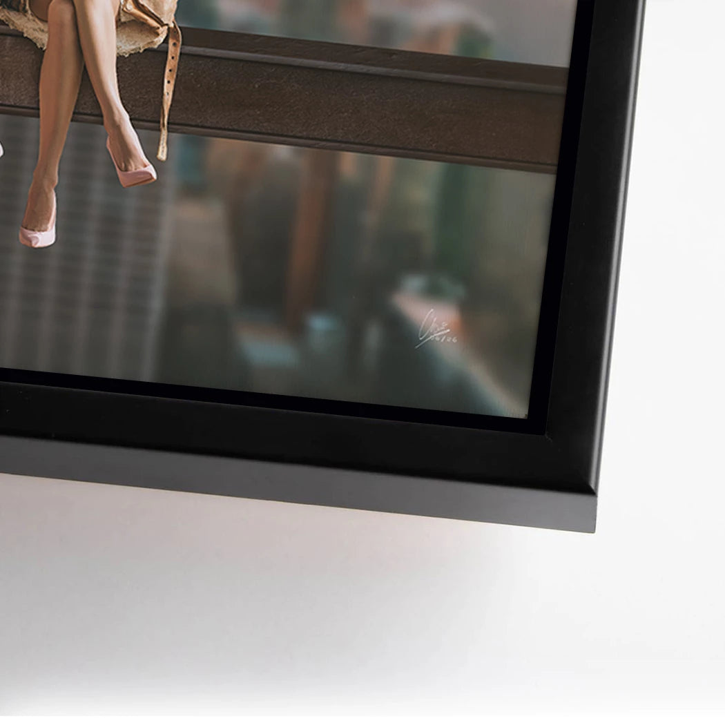 Skyline Queens AluDibond Wandbild