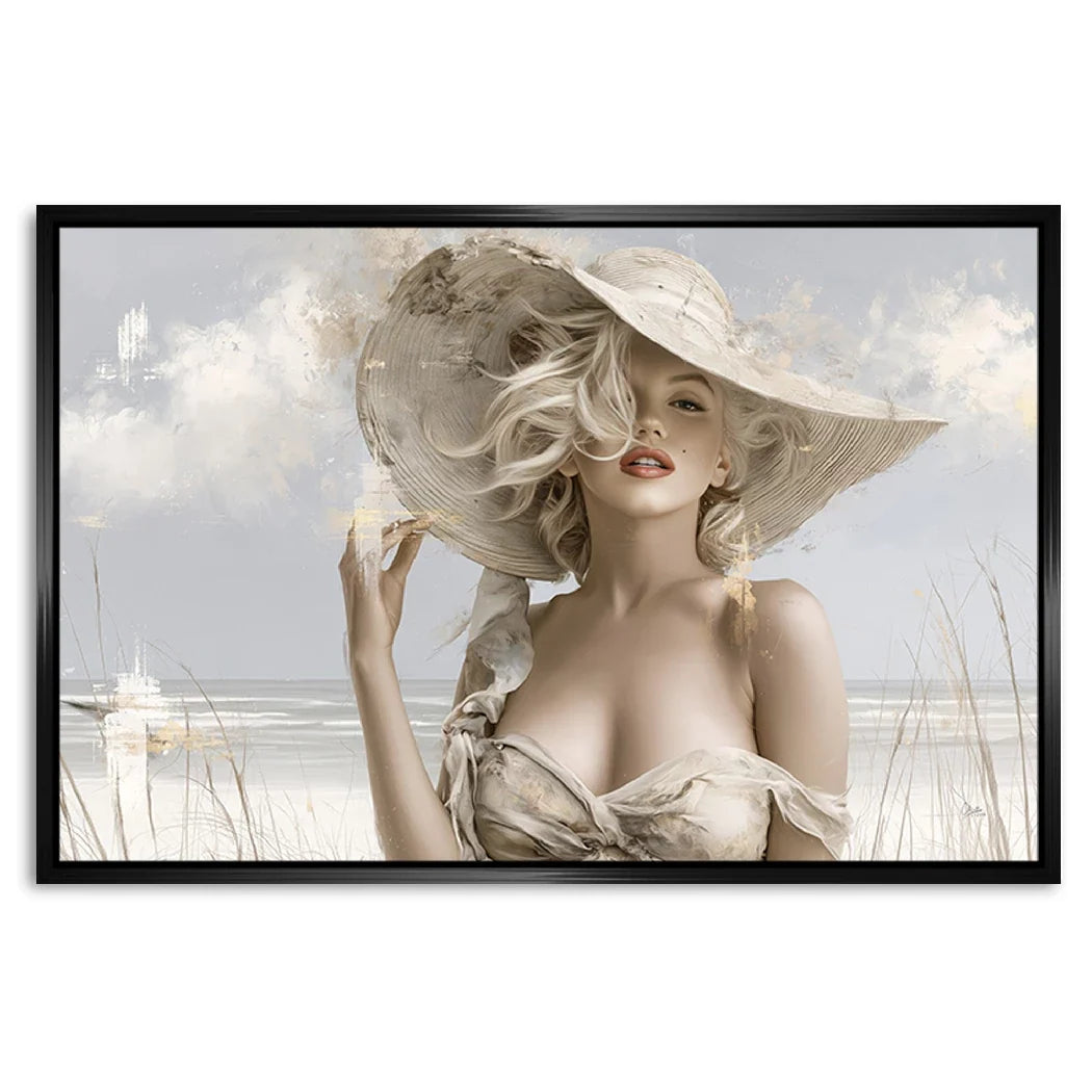 Marilyn Monroe Riviera AluDibond Wandbild
