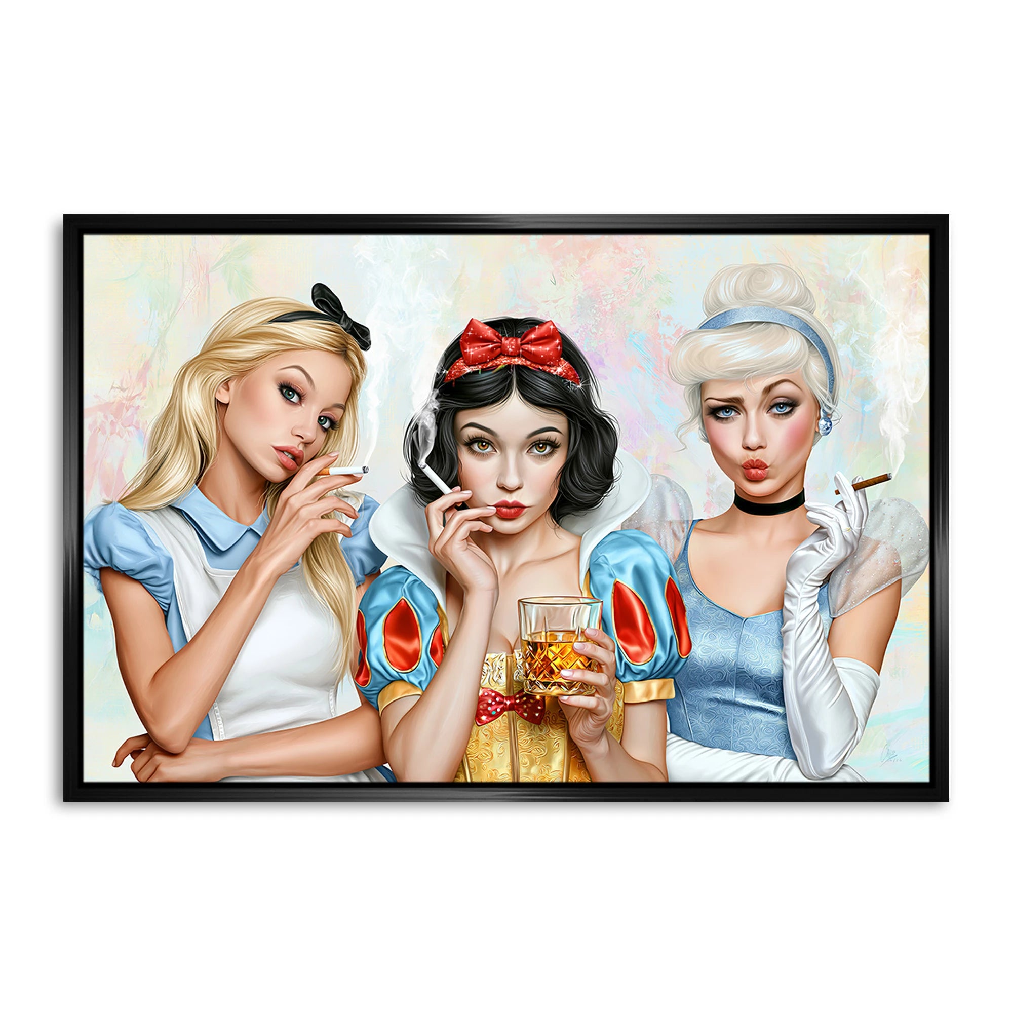 Cinderella & Co. AluDibond Wandbild