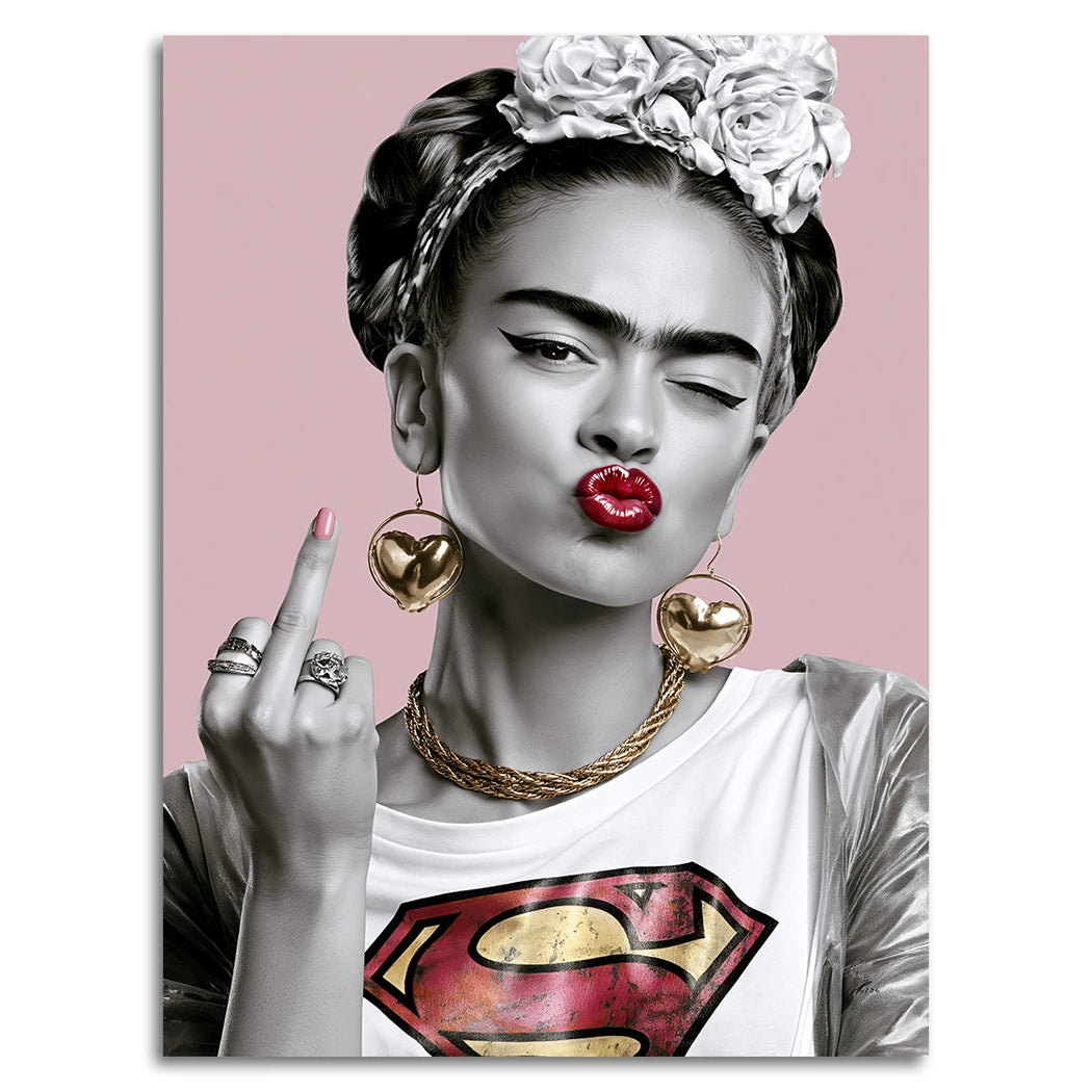 Frida Suprema Alu Dibond Wandbild