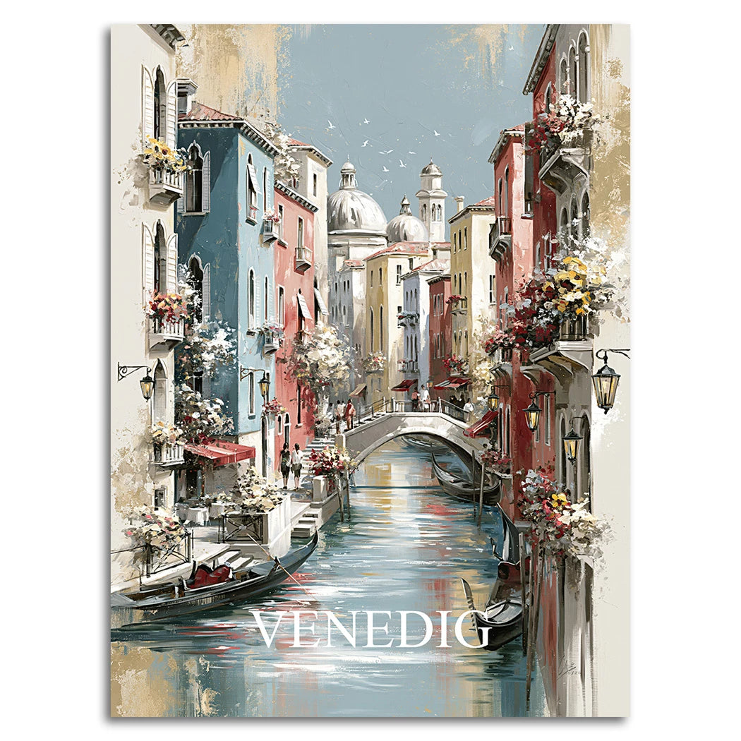 Venedig Serenata Alu Dibond Wandbild