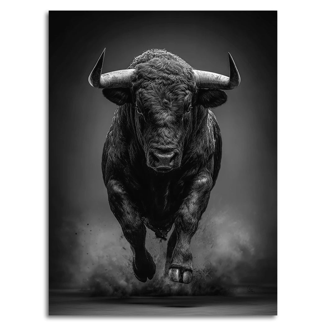 Stier Prestige Alu Dibond Wandbild