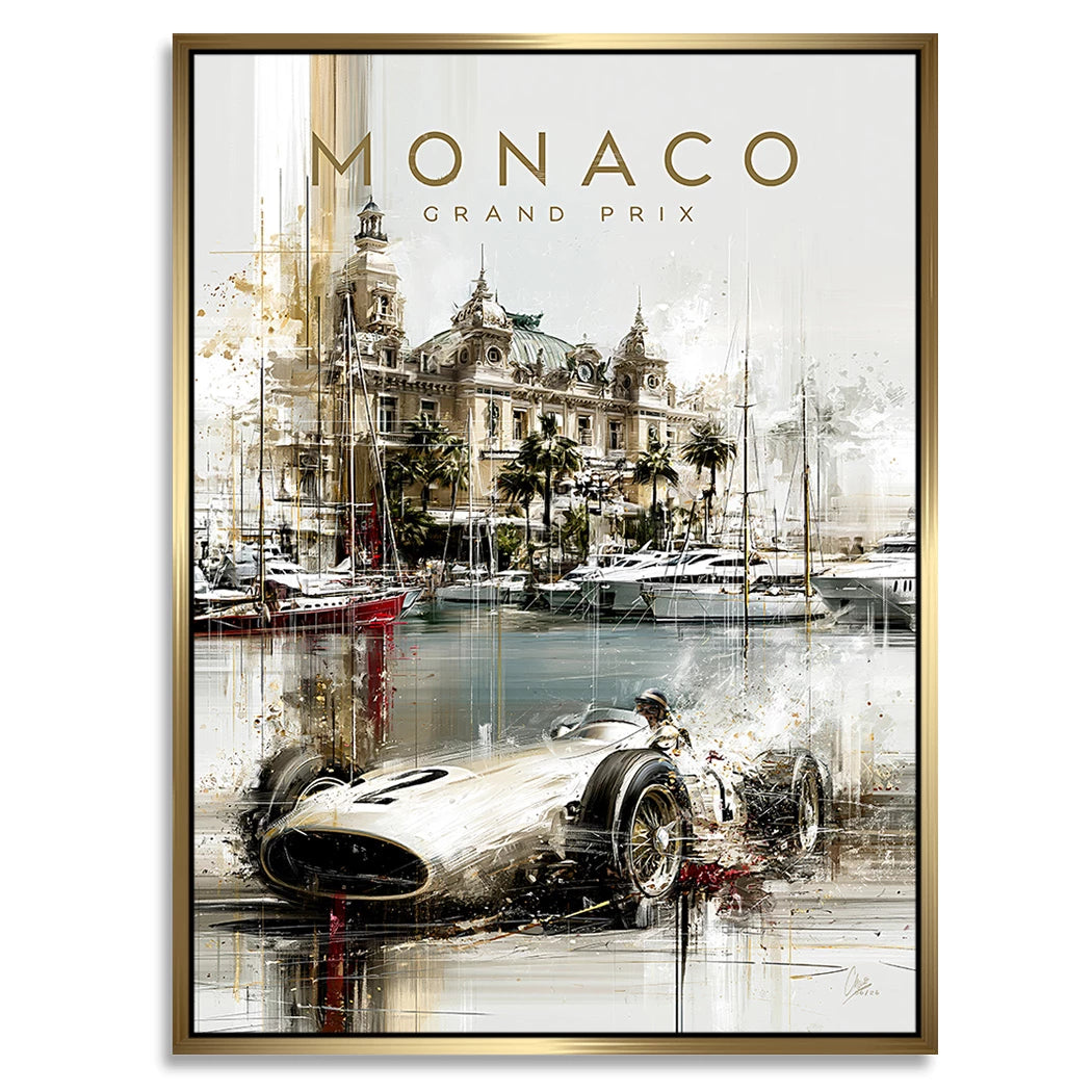 Monaco Prestige Alu Dibond Wandbild