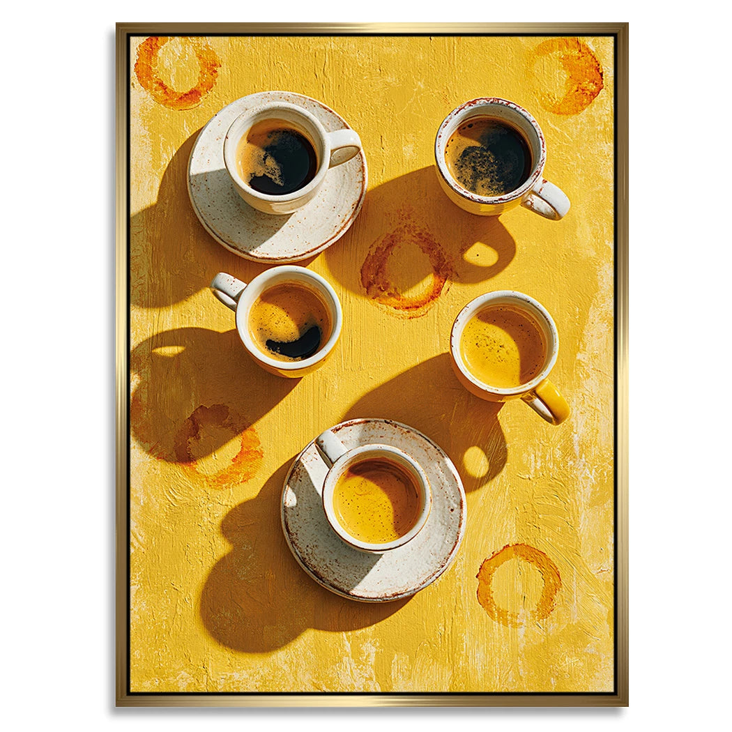 Espresso Atelier Alu Dibond Wandbild