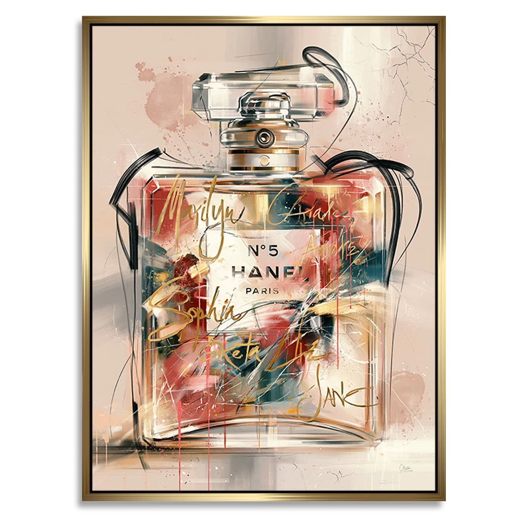 Parfum No. 5 Alu Dibond Wandbild