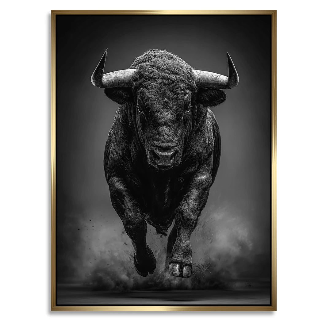 Stier Prestige Alu Dibond Wandbild