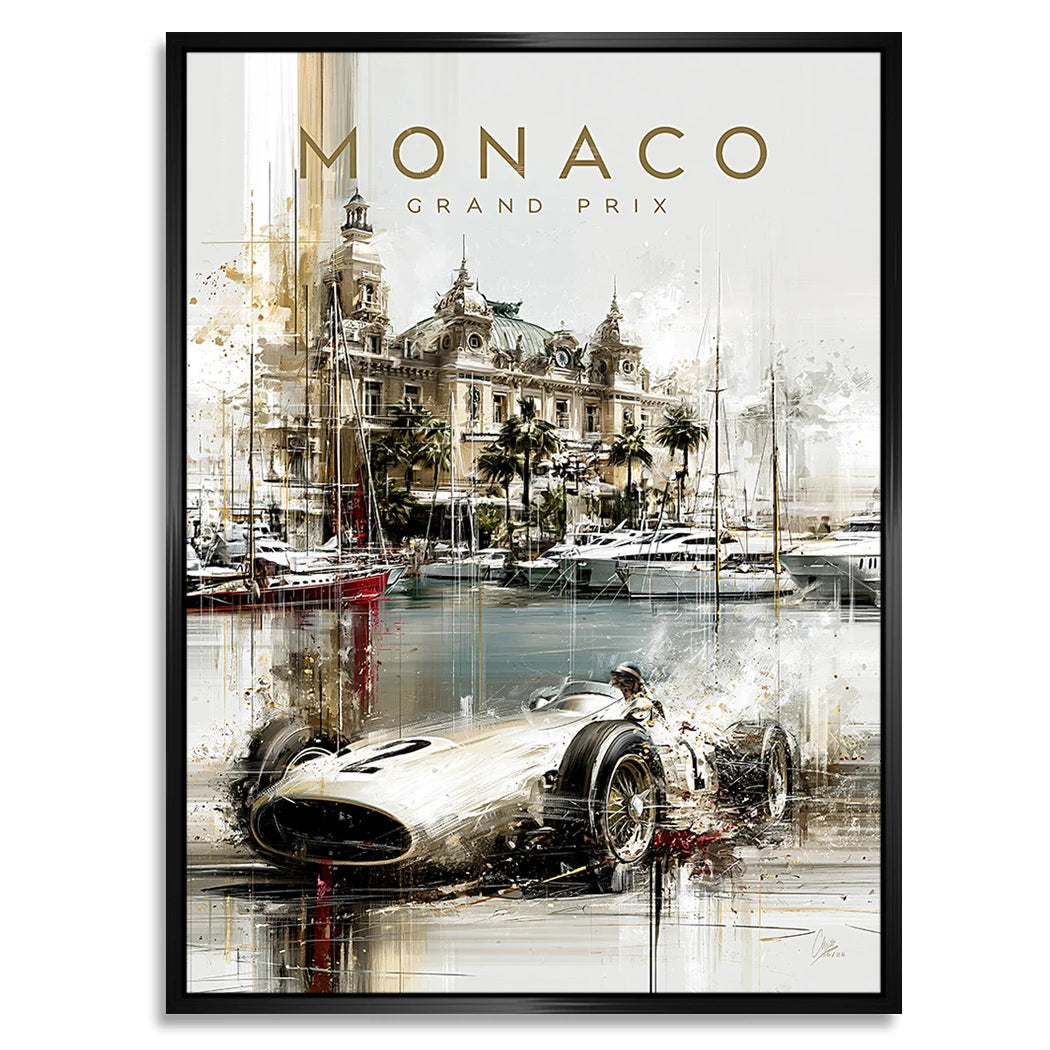 Monaco Prestige Alu Dibond Wandbild