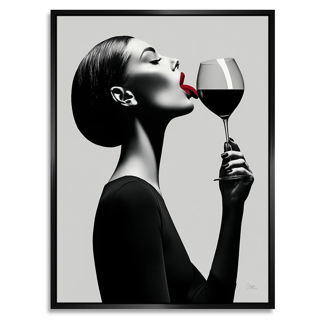 Wine Affair Alu Dibond Wandbild