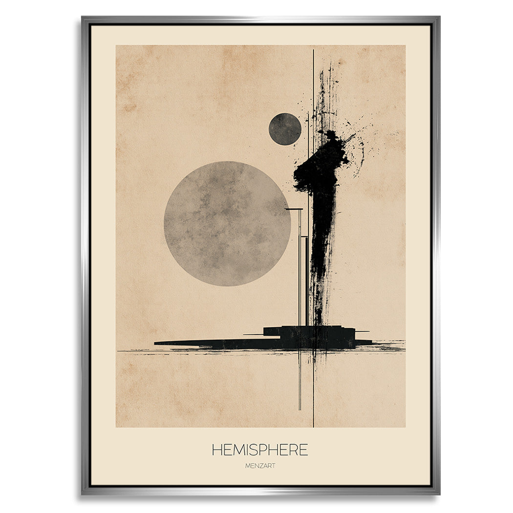 Hemisphere Leinwand Bild