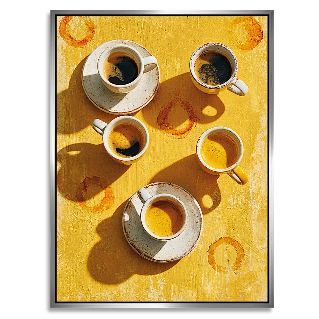 Espresso Atelier Alu Dibond Wandbild